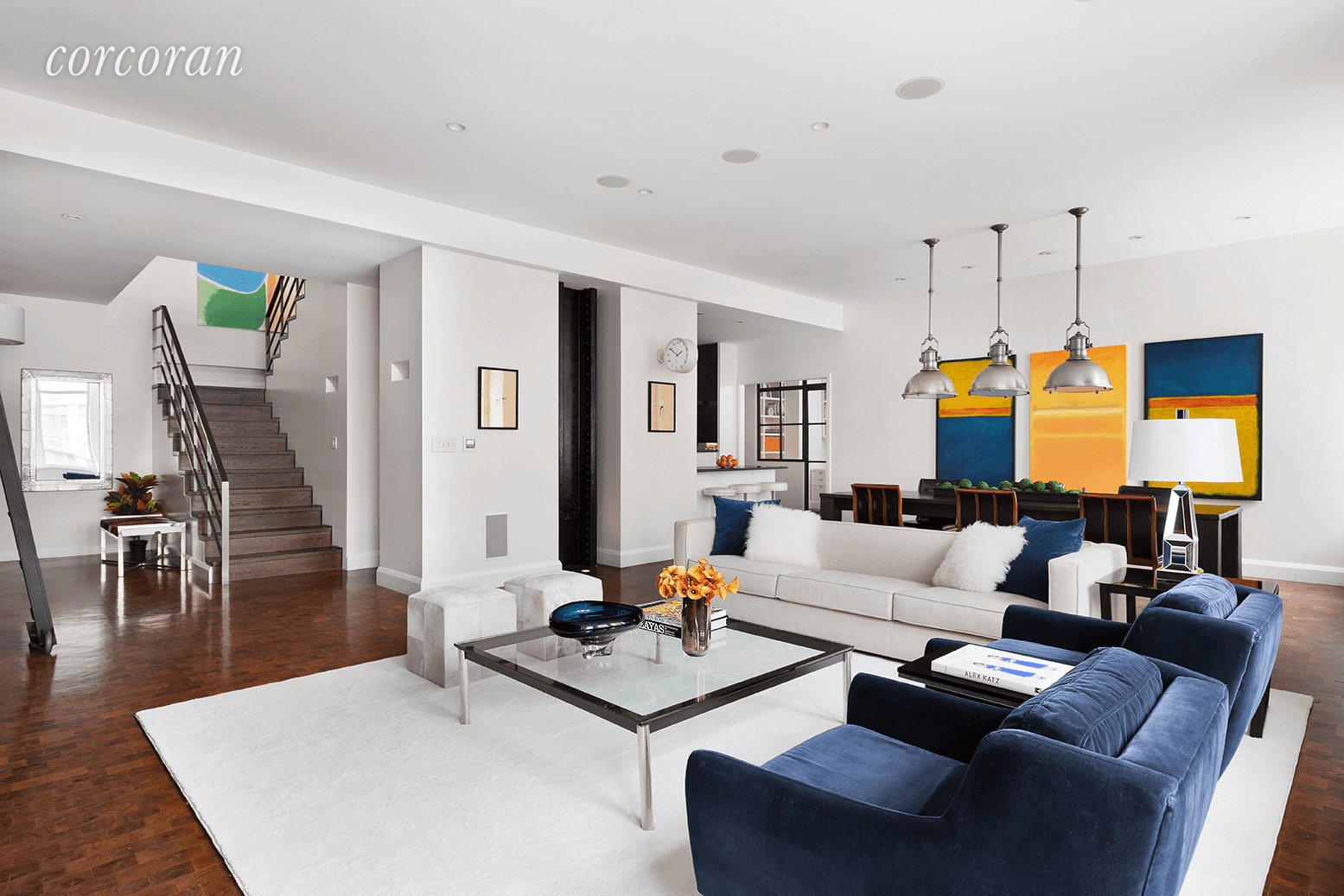 Located in one of Chelsea's most coveted full service luxury condominiums, The Chelsea Mercantile, 252 Seventh Avenue apartment 8H 9H exudes luxury and sophistication that is hard to come by.