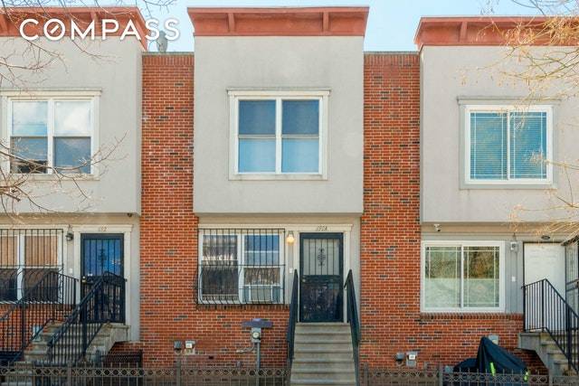 This single family row house on a tree lined Bedford Stuyvesant block offers 2 bedrooms, 2 full baths and a large backyard.