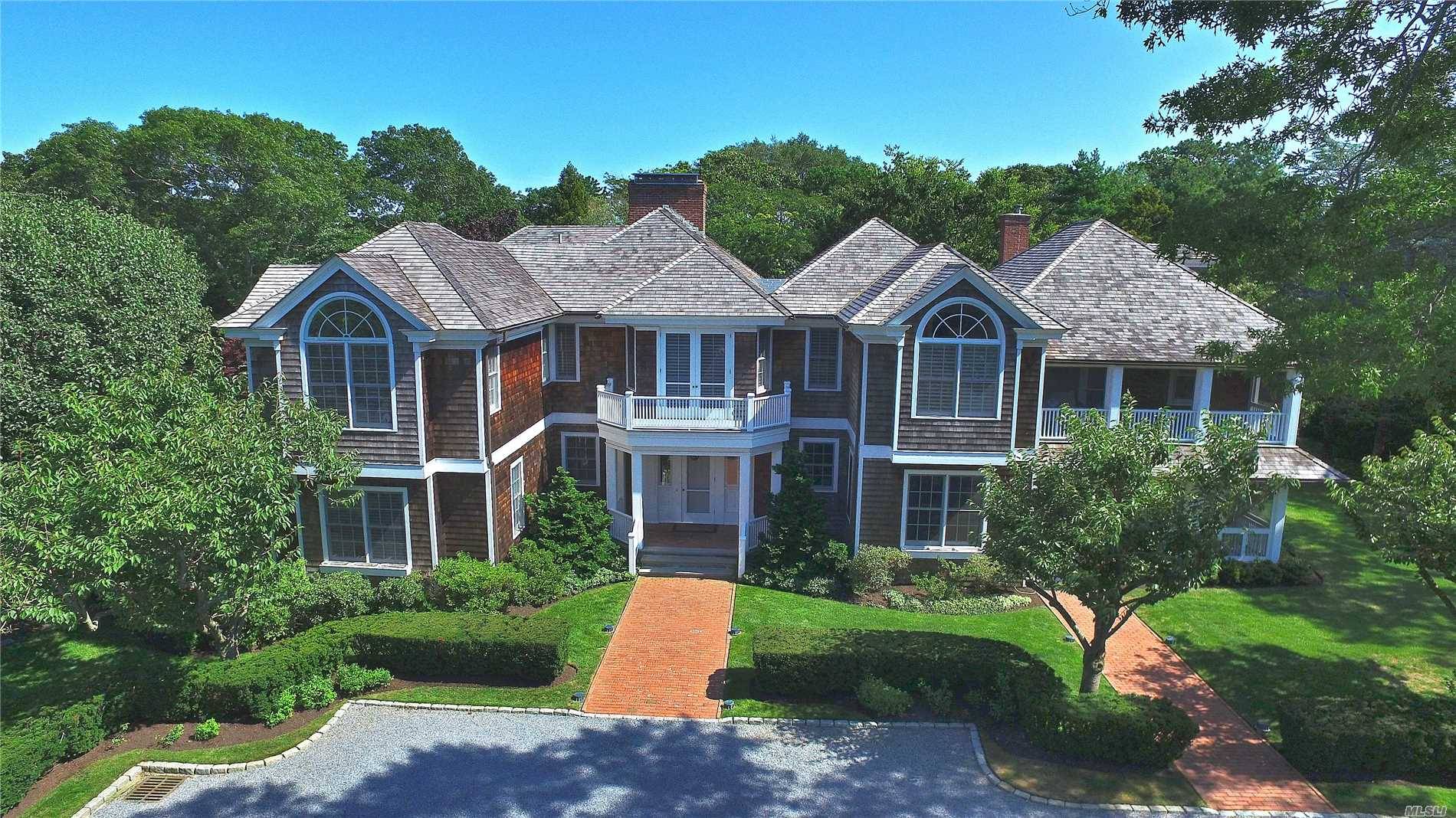 Welcome to 6 Bay Road, a seven bedroom, eight and one half bathroom Estate like no other, mixing the flair of the Gatsby era with modern day living and amenities, ...