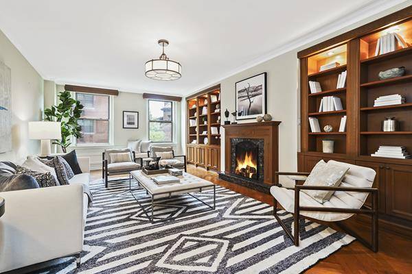 Grand and graceful with a flowing floor plan, this large three bedroom, easily convertible to four, in the treasured, full service 35 Prospect Park West directly across from Prospect Park, ...