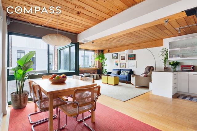 If you ve had your eye on the much sought after Mill building in Carroll Gardens, this spacious two bedroom, two bath home is the one.