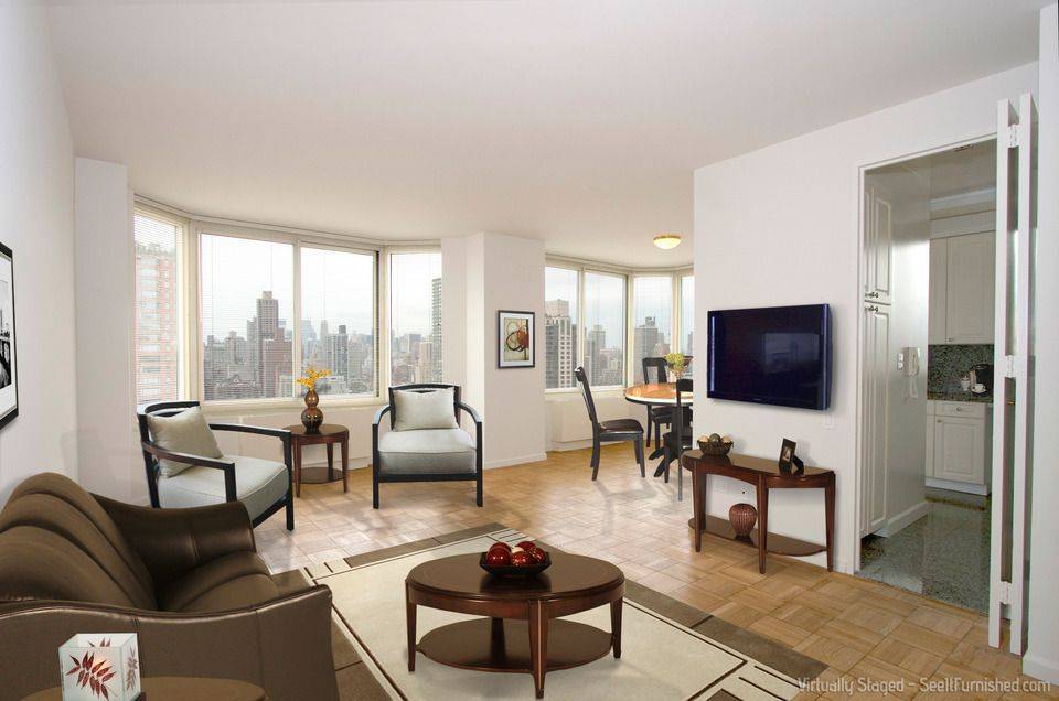 Amazing Views at High Floor 2 Bedroom on York Avenue & 92nd Street