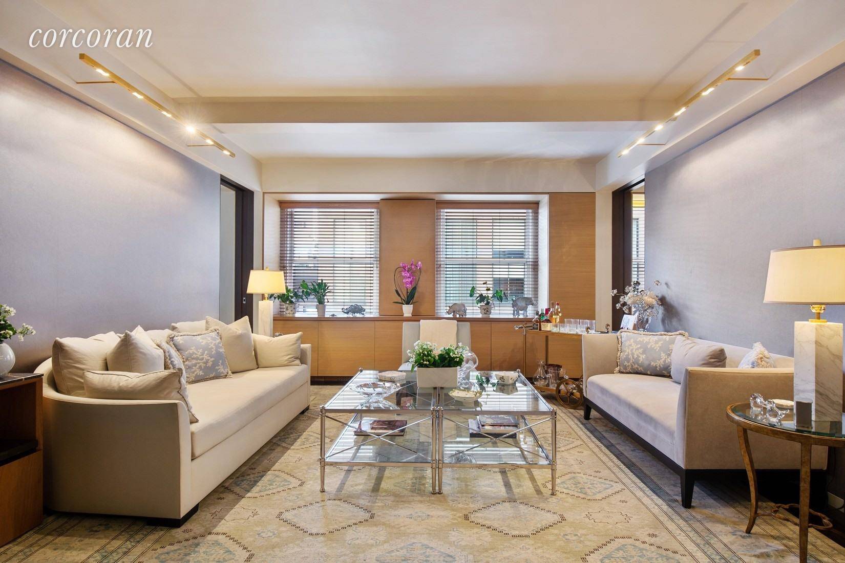 An oasis of tranquil elegance tucked amidst the excitement and energy of Manhattans Upper Eastside.