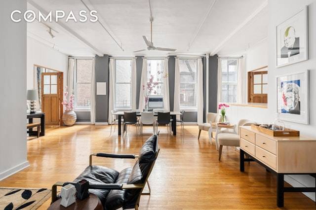 Residence 3N at 29 East 22nd Street is a lovely split two bedroom, two bathroom loft situated on a beautiful tree lined block located between Broadway and Park Avenue South.