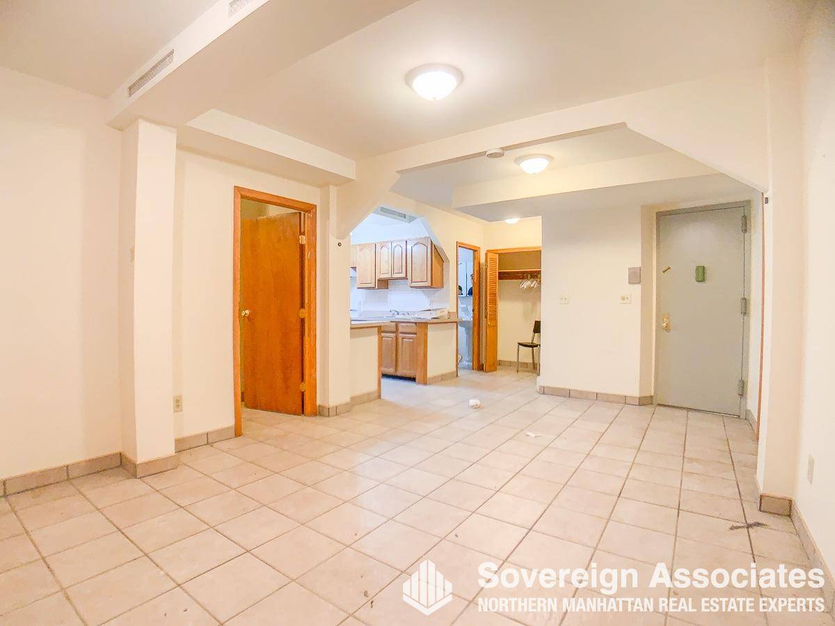 Renovated 2 bedroom apartment, located on Cabrini Blvd, around the corner from the A train and a few blocks from the 1 train.