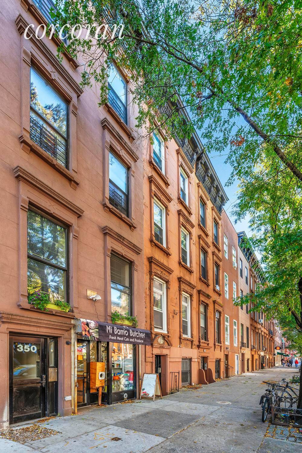 350 East 116th Street is a four story brownstone.