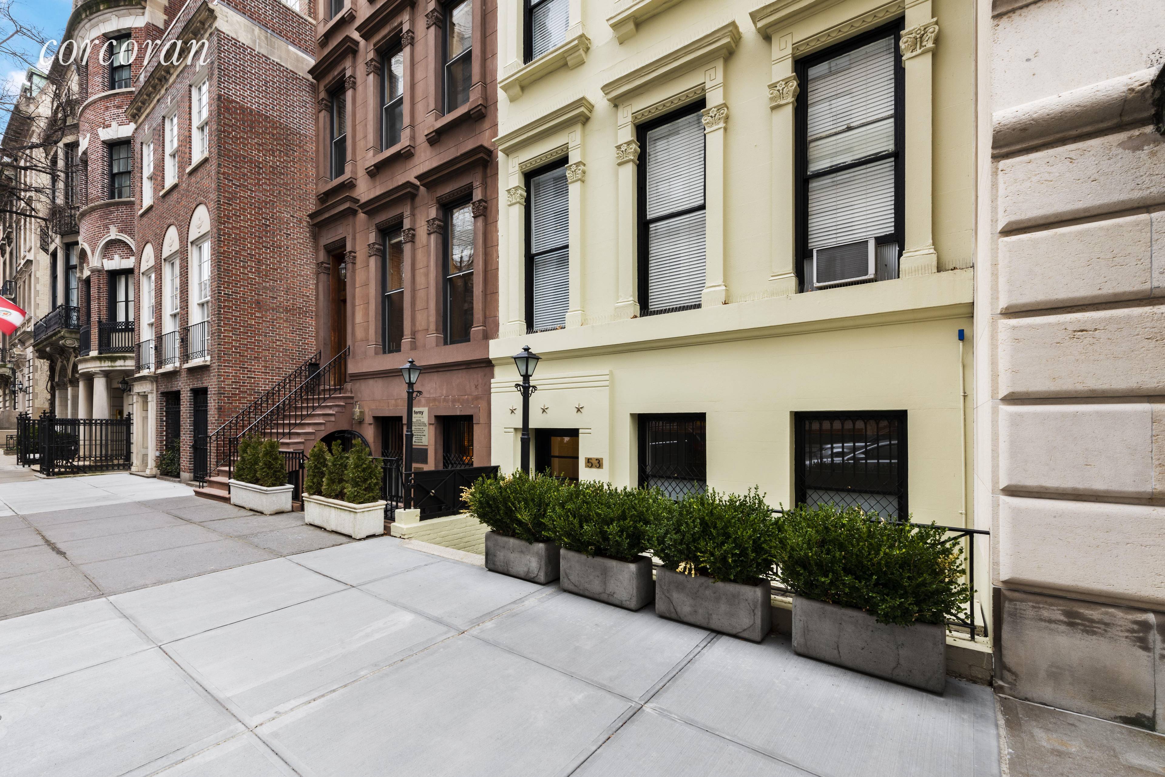 Presenting a rare opportunity for a twenty foot wide pre war townhouse on the Upper East Side.