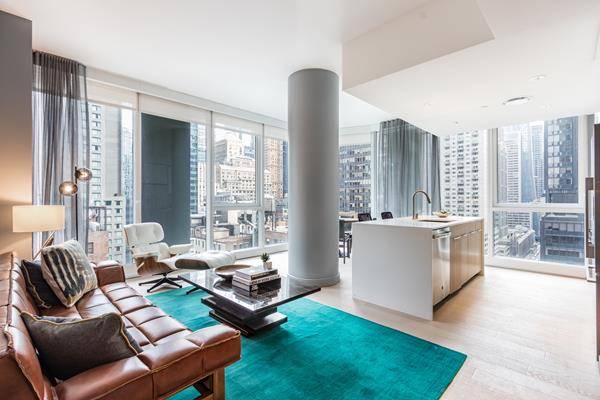 Spectacular Two Bedroom Two Bath In a Full Service Luxury Building In The Heart of Manhattan!! In unit Washer/Dryer!!