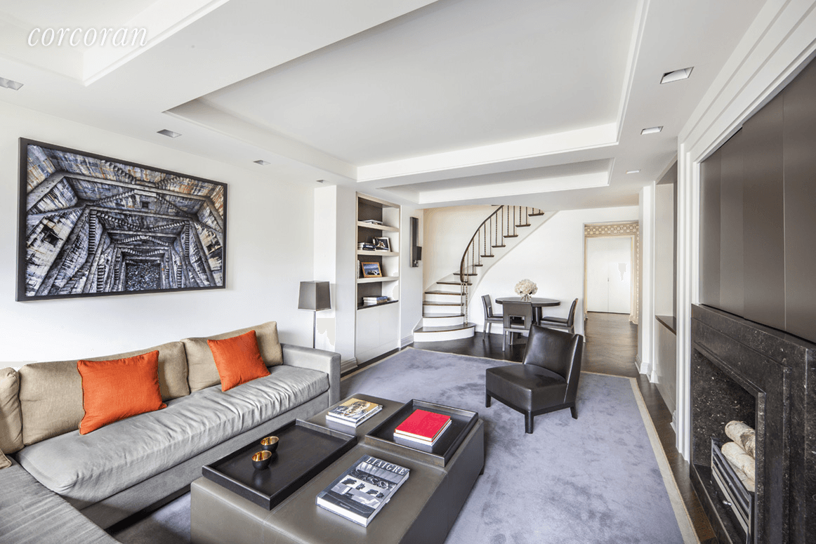 This sophisticated south facing one bedroom duplex apartment has been meticulously renovated and stunningly designed by Christian Liaigre.