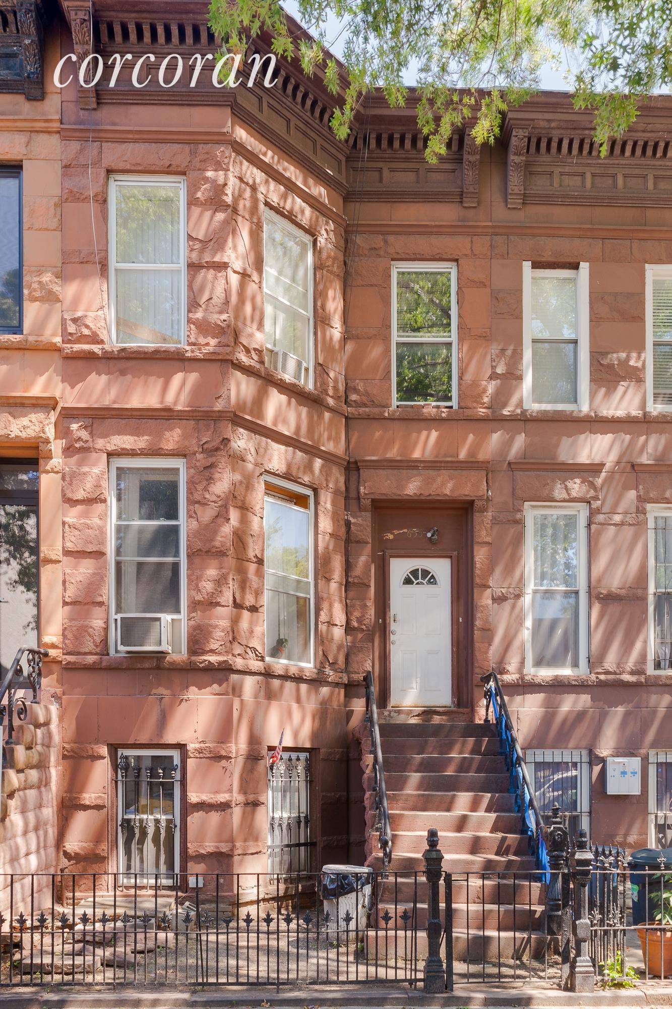 Welcome to this aesthetically pleasing three family brownstone.