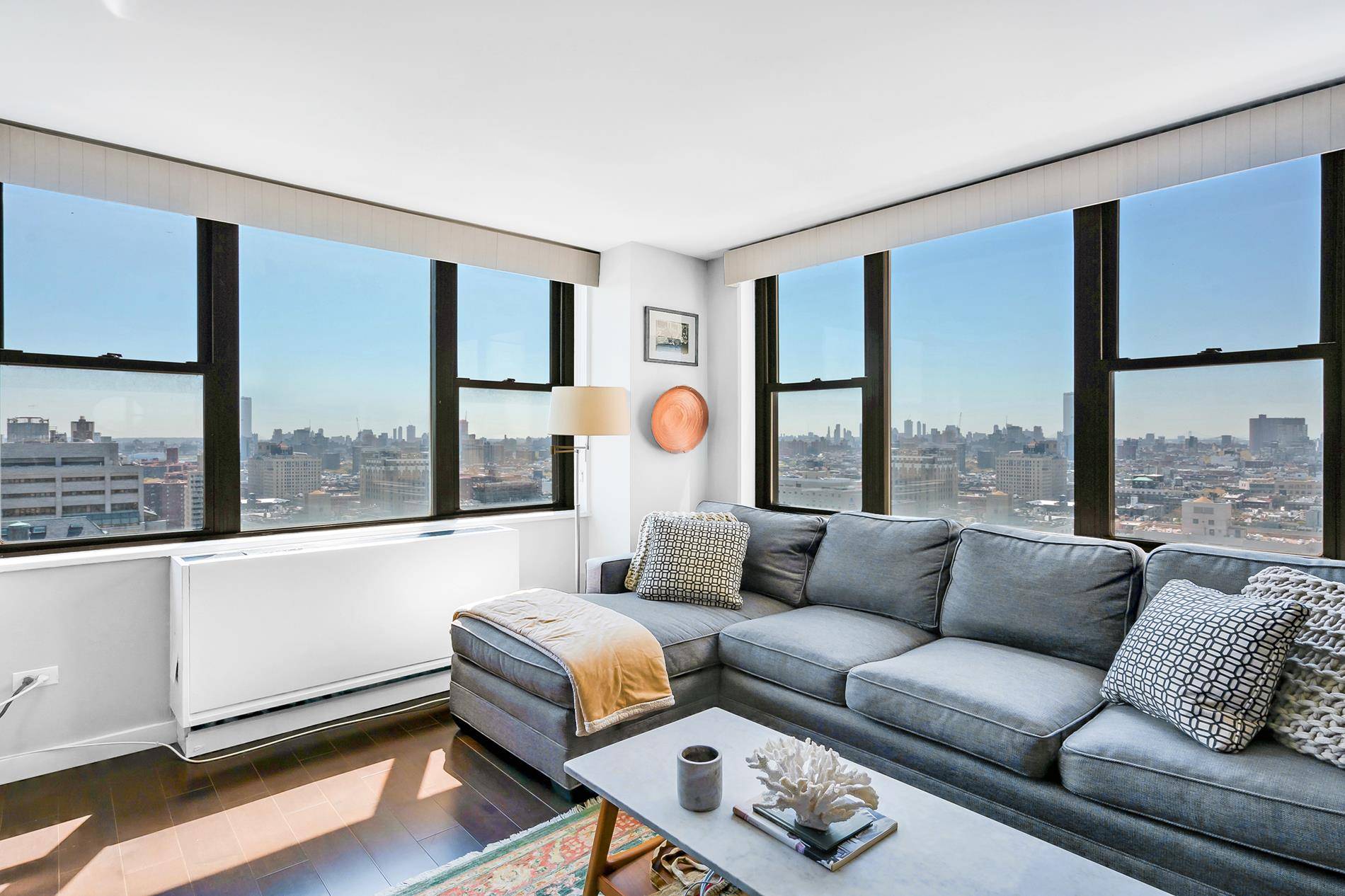 Live on top of the world in one of NYC's most desirable neighborhoods !