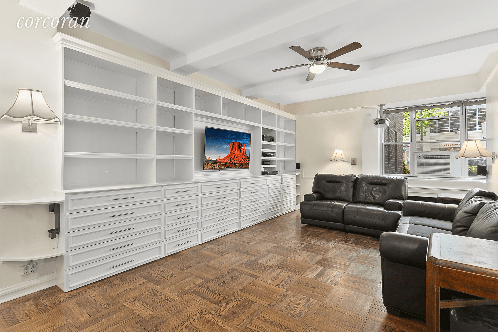Spacious, custom renovated 2BR, meticulous and thoughtfully designed to maximize every inch of the apartment.