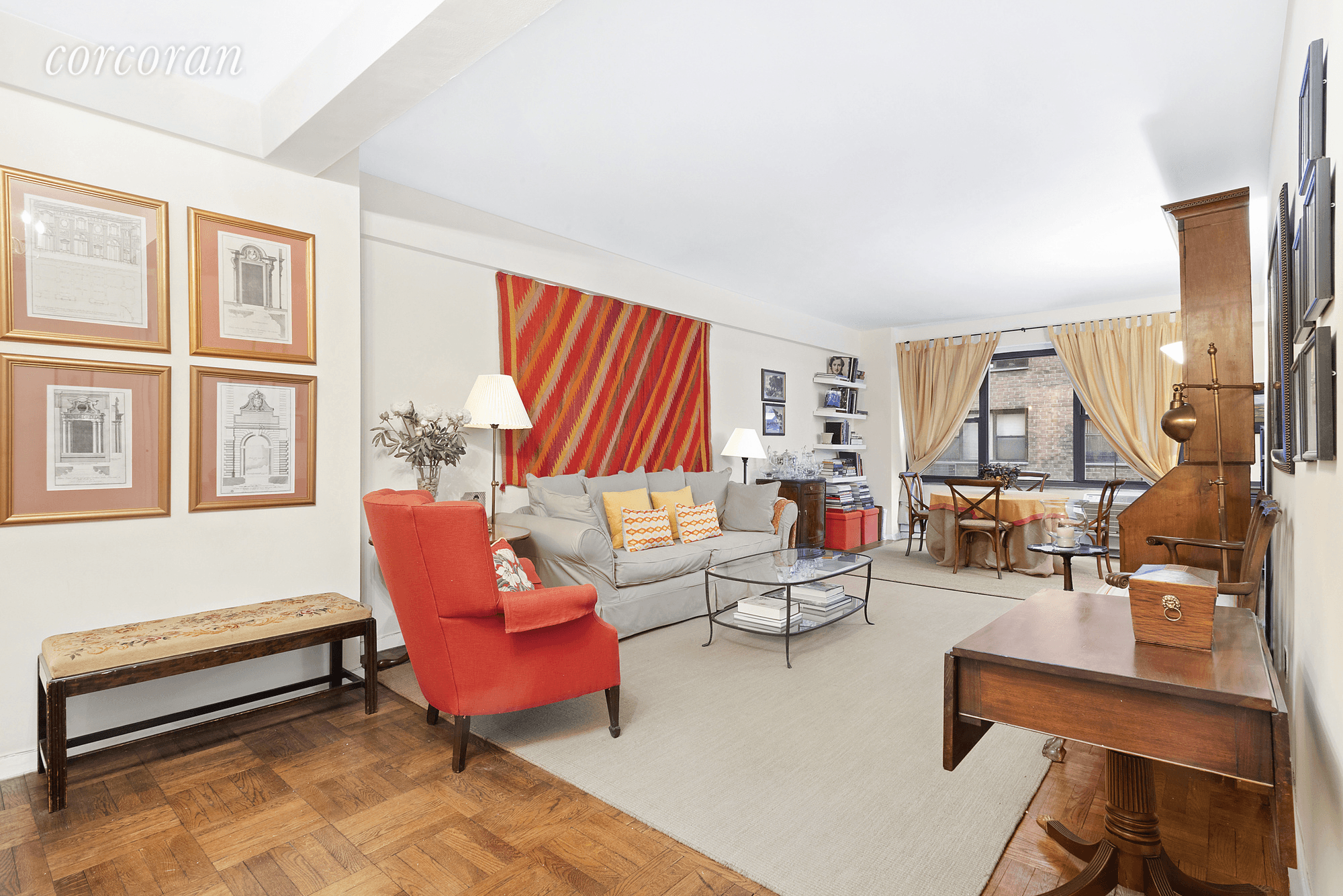Located in the charming, peaceful community of Tudor City, this apartment offers the perfect haven away from the hustle and bustle of Manhattan.
