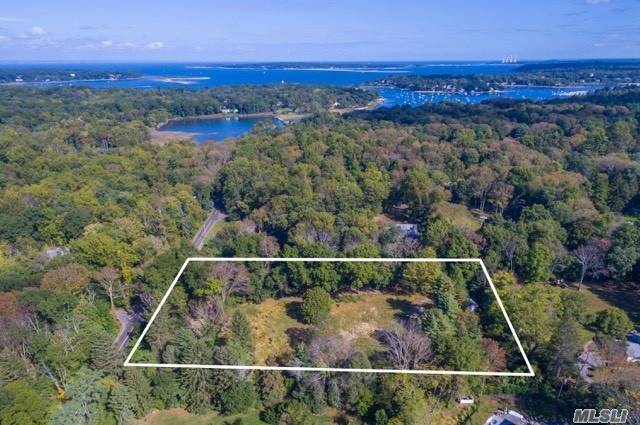 Opportunity Knocks ! Build Your Dream Home On 3 Acres In The Highly Sought After Lloyd Harbor Location.