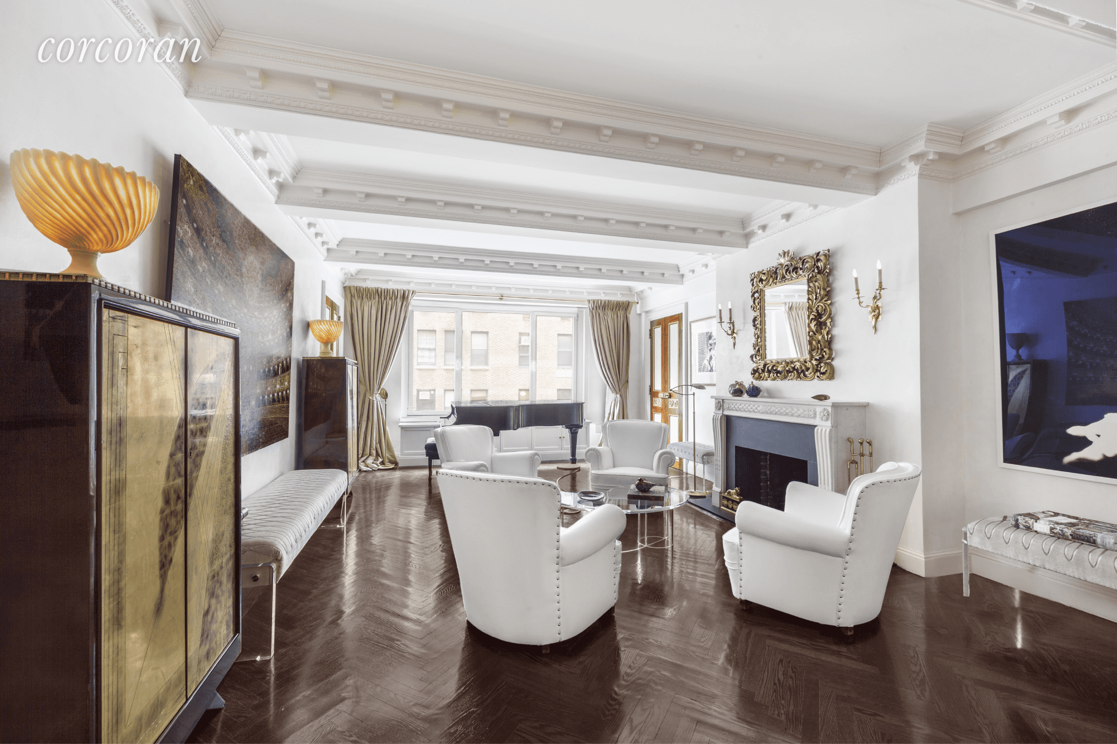 Located in one of Carnegie Hill's most sought after pre war cooperatives, 8B 8C is a spacious 12 room apartment comprised of perfectly scaled, light filled rooms with high ceilings, ...