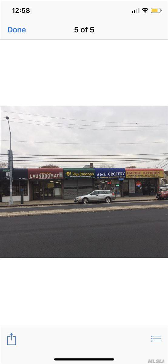 Small vacant storefront on busy Avenue landlord will entertain small business for occupancy.