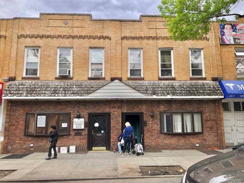 investment property for sale in Glendale, NY located at 65 13 Myrtle Ave.