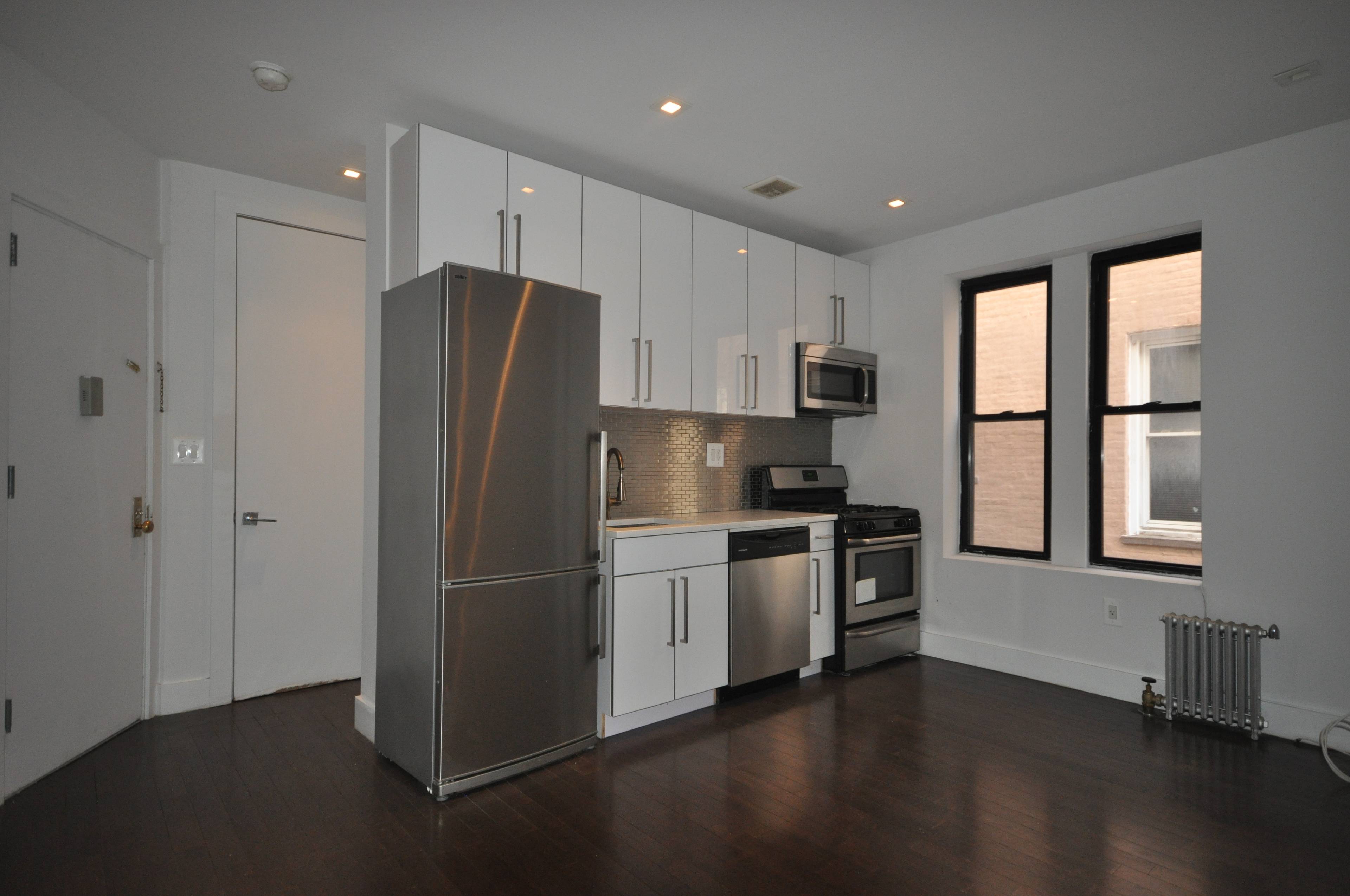 NO FEE This tastefully renovated 2 bedroom apartment in Bushwick has finishes that go above and beyond what most renovated apartments look like.