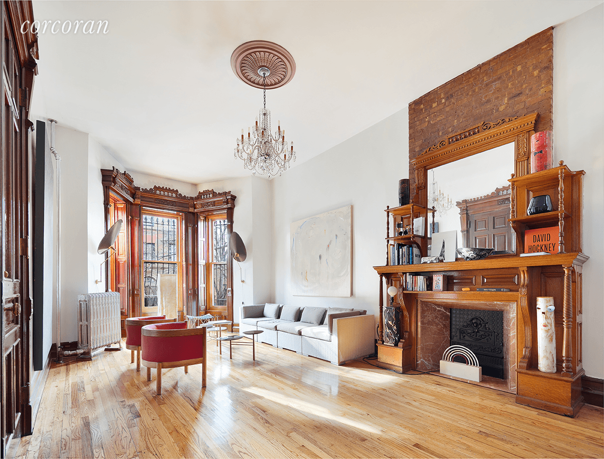 21 West 121st Street, this townhouse offers a great opportunity for a magnificent home or a lucrative investment property.