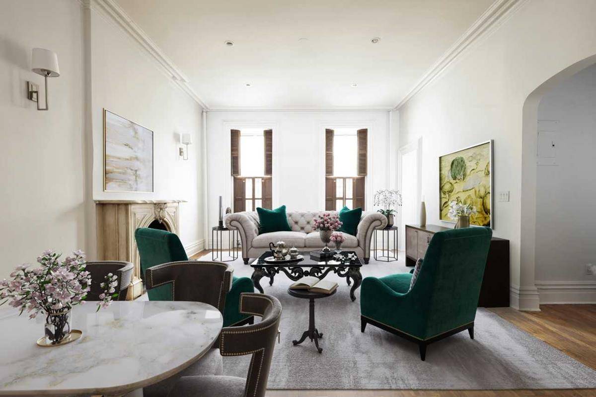 This large one bedroom home, located in a beautiful prewar brownstone mansion on one of Brooklyn Heights most coveted location is a must see !