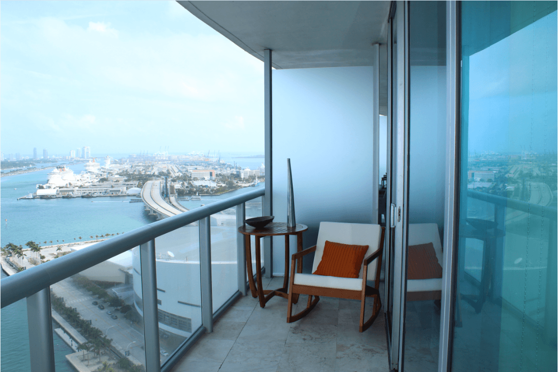 Water View Downtown Miami 1 bed 1 bath