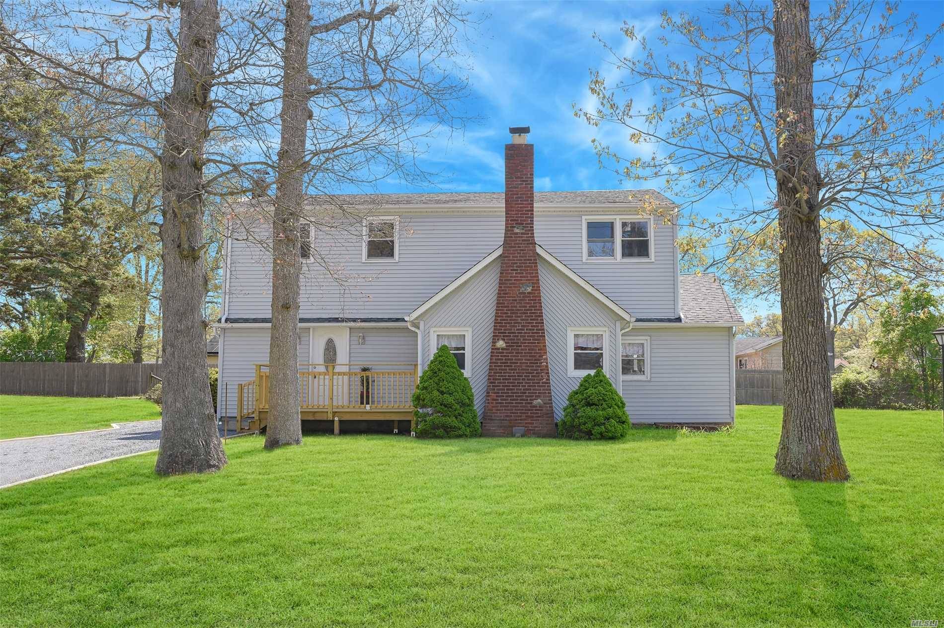 Stunning renovated colonial in Patchogue shores.