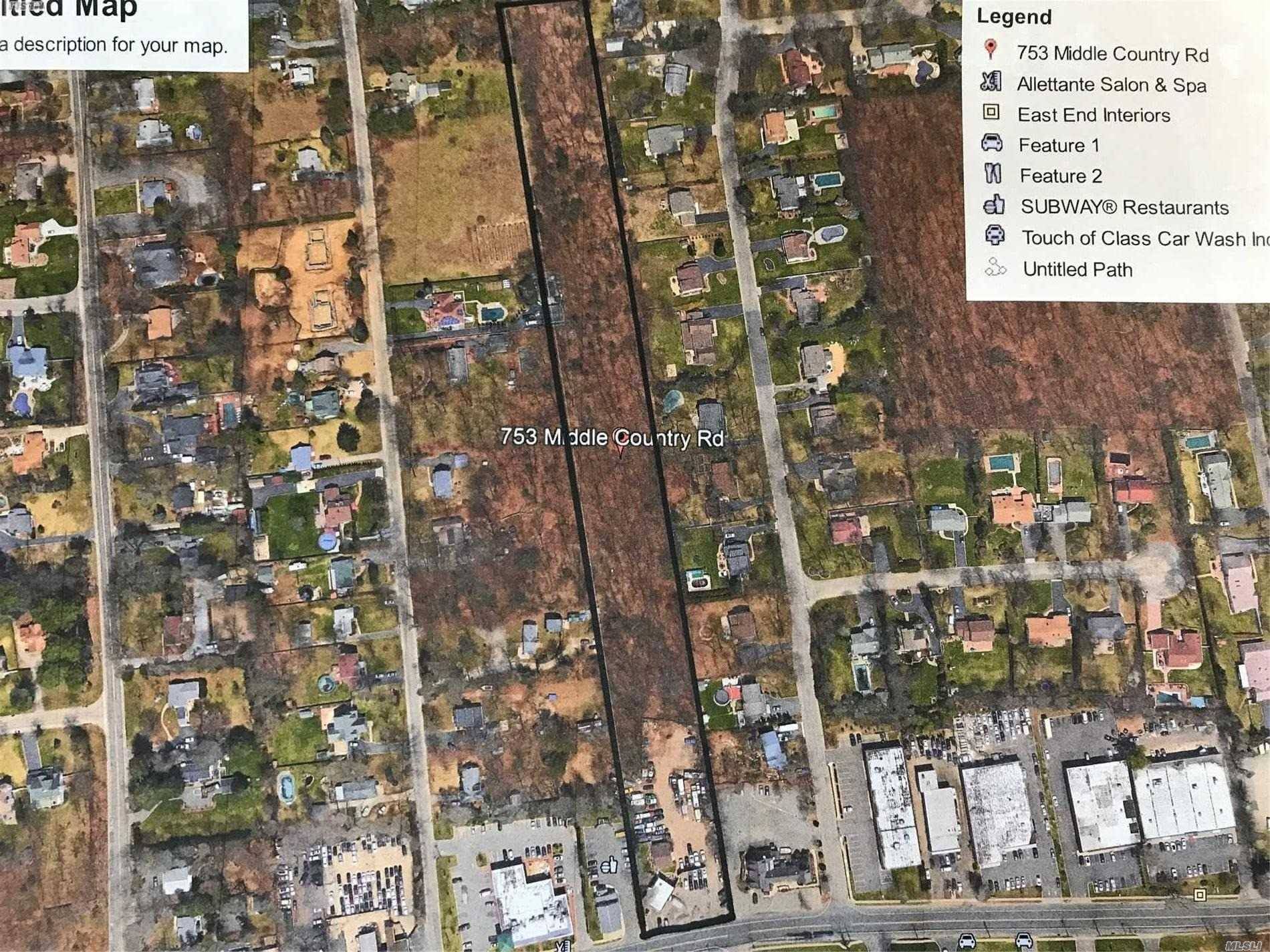 LOCATION Just Shy of 5 Acres Zoned Mixed Use WSI Zoning.