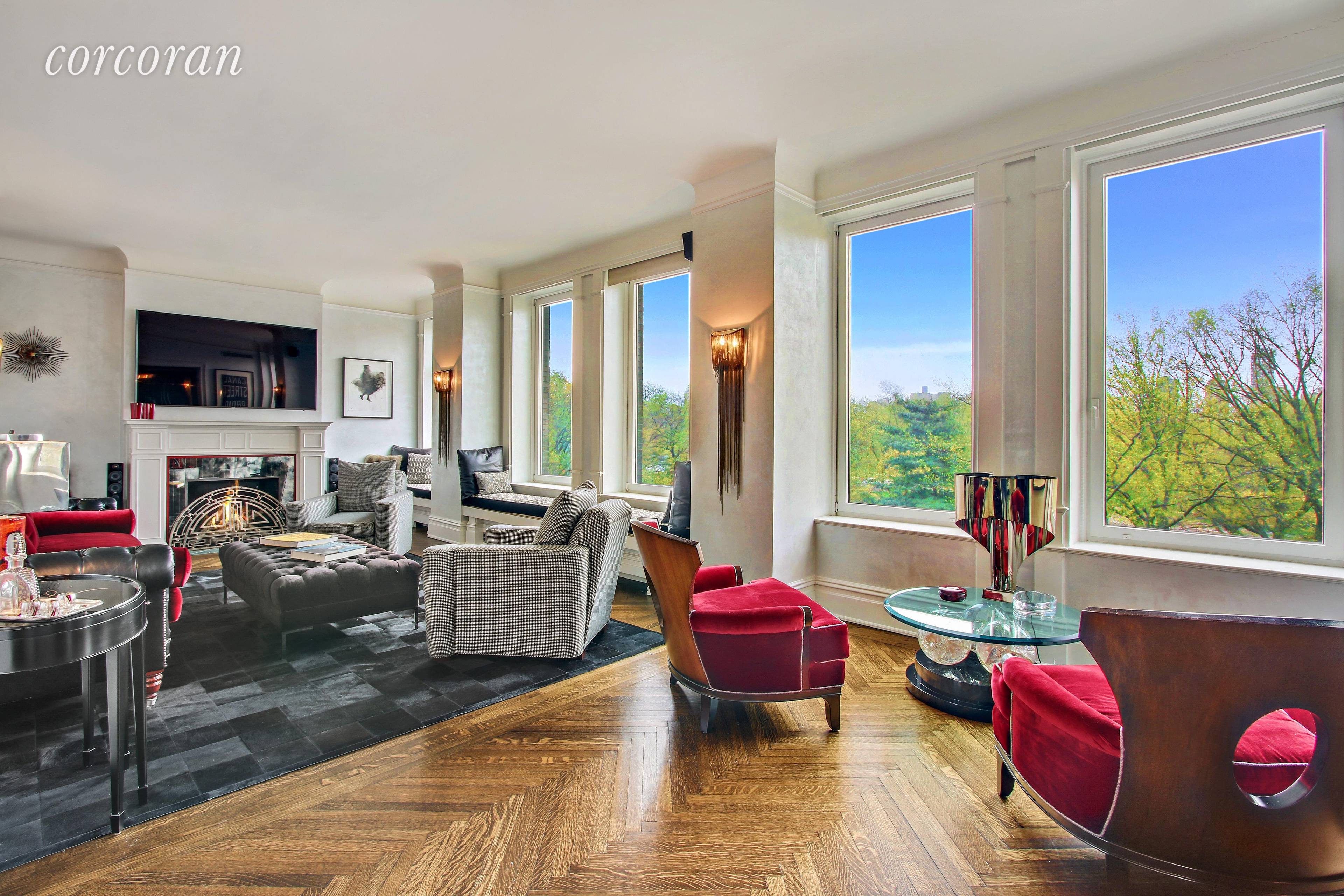 50 Central Park West, 4A4A at 50 Central Park West is what dreams are made of a home that is the alchemy of a piece of history and peace of ...