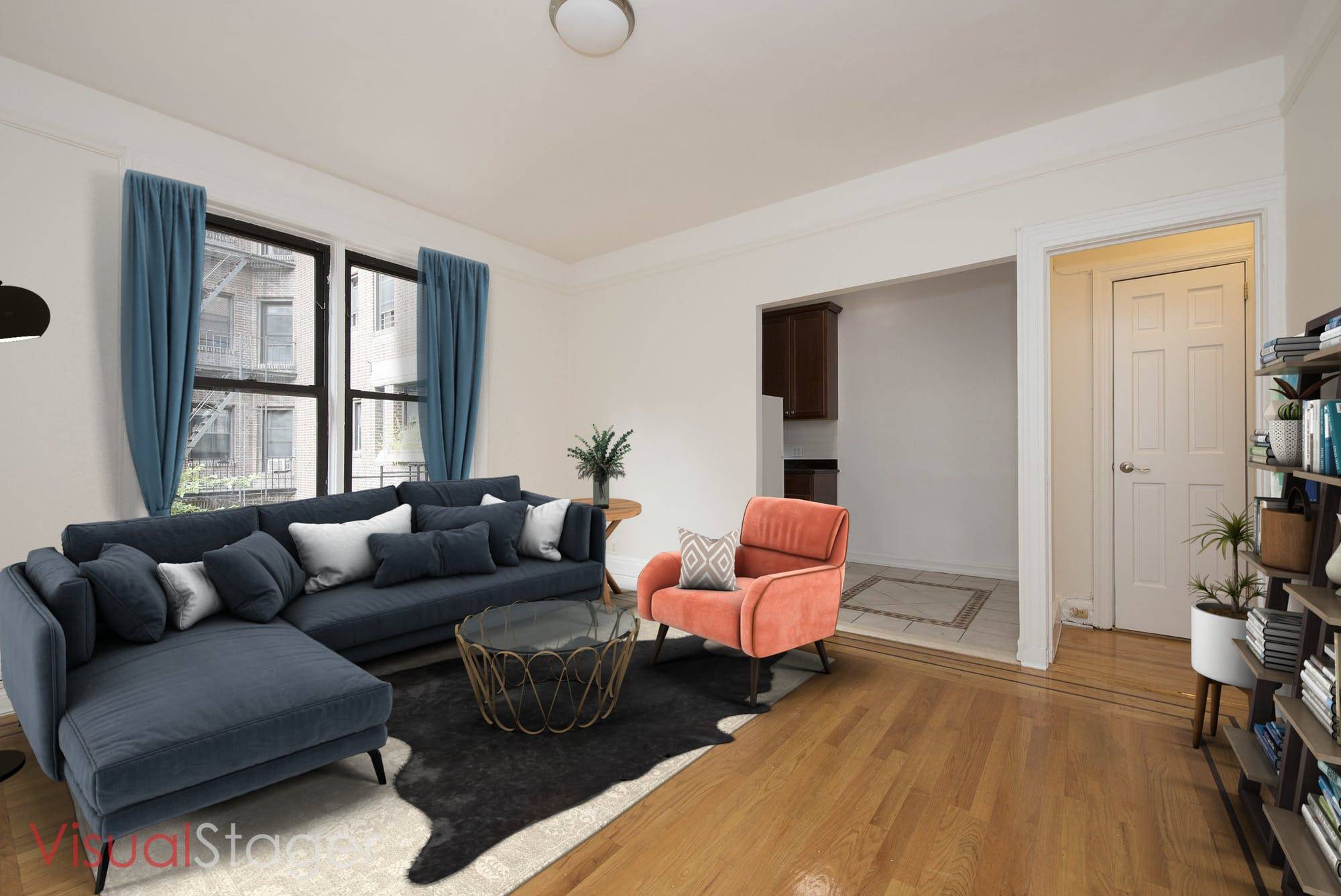NO BROKERS FEE ! Apartment Features Rent Stabilized apartment 807 Square Feet Brand new stainless steel appliances not pictured Separate, windowed, kitchen Excellent closet storage space Windowed bathroom King size ...