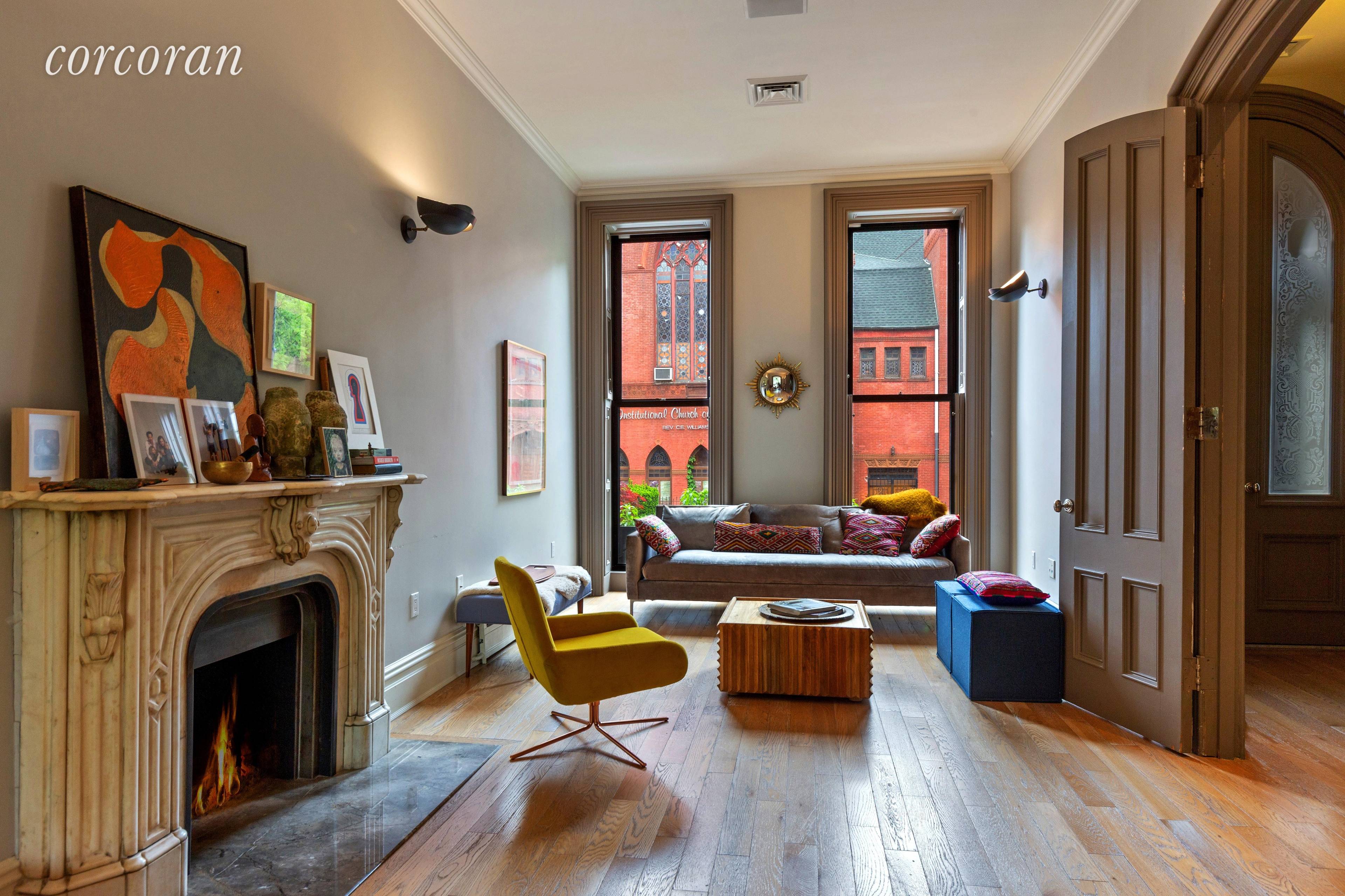 The house at 169 Adelphi is as gorgeous a traditional Ft Green brownstone as you are ever going to find.