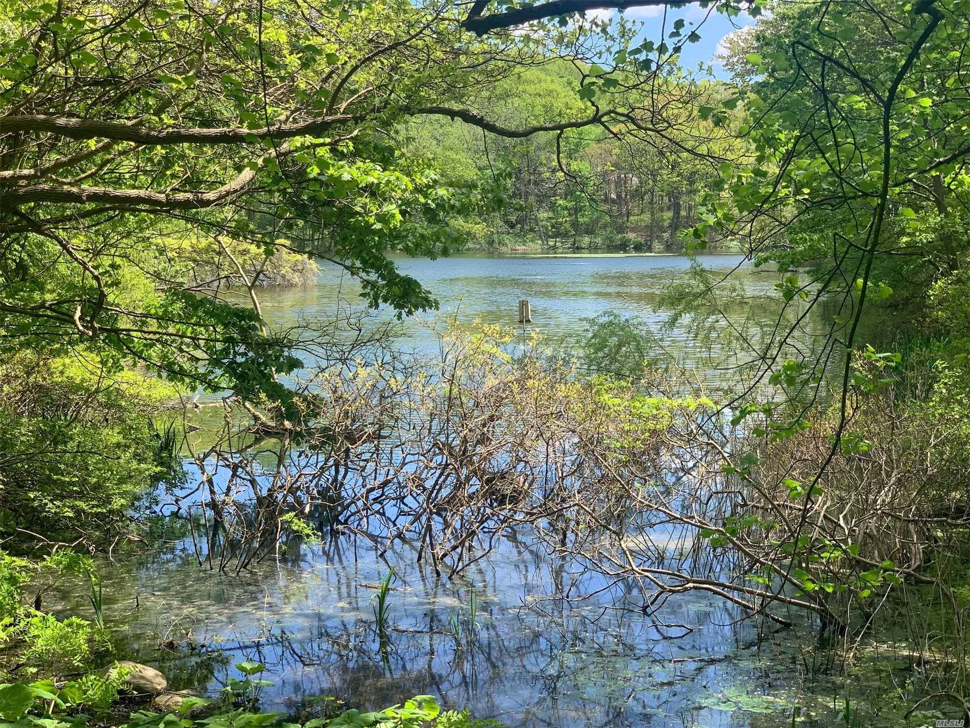 On Golden Pond. Set on the west side of Lloyd Neck, this is a wonderful opportunity to build your dream home on gorgeous lush acreage overlooking a lovely pond and ...
