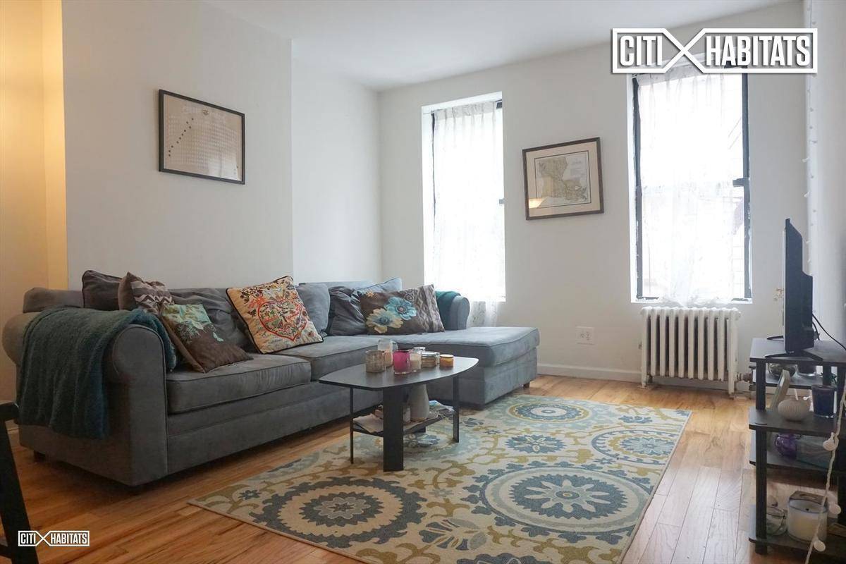 Extremely large, two bedroom one bathroom home located in an immaculate pre war building off Second Avenue.