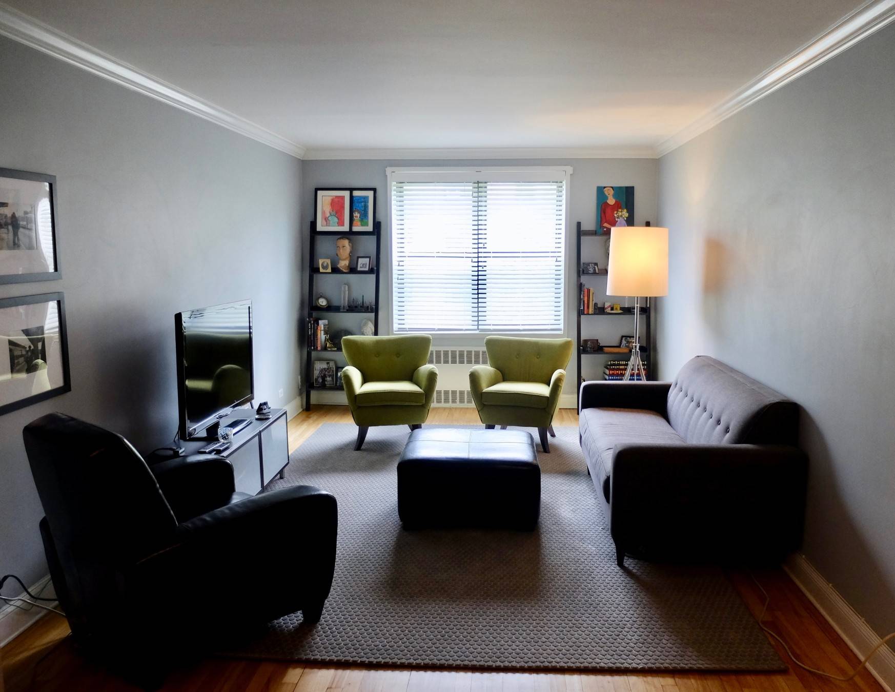 Spacious, renovated and nicely furnished apartment with parking space available for 6 mo or 9 mo lease.