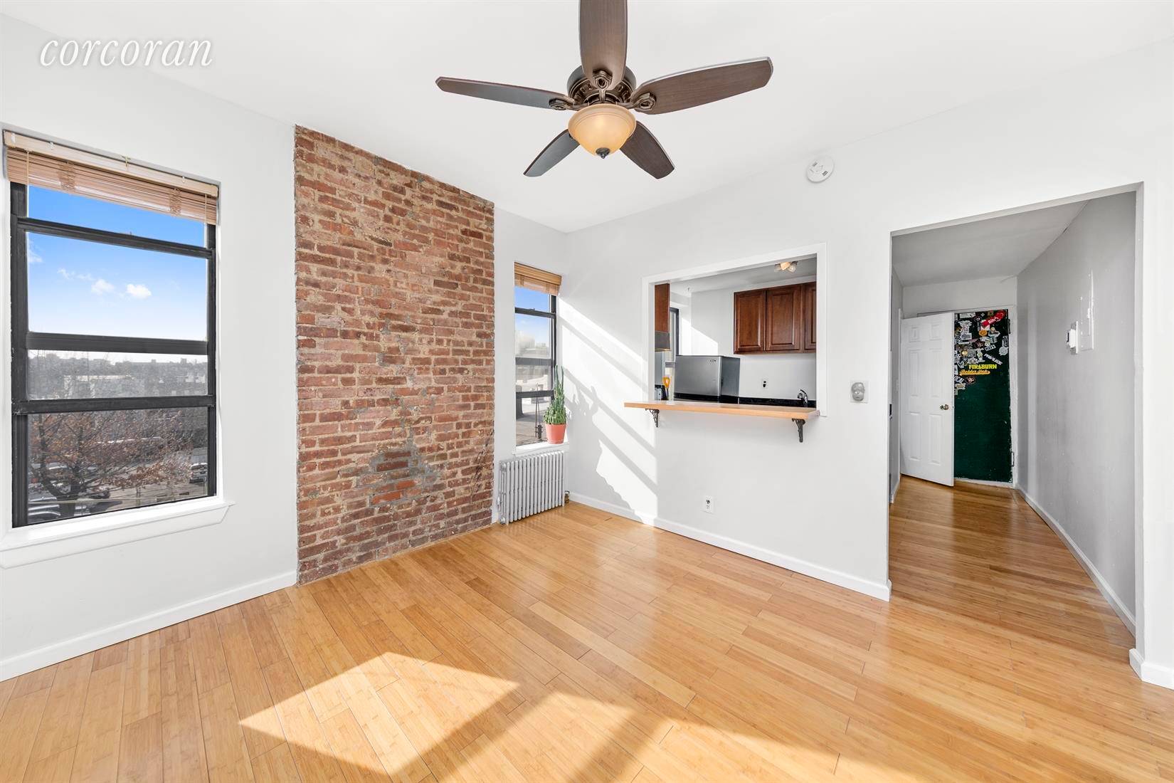 Gut renovated co op available at 534 Graham Avenue in Greenpoint.