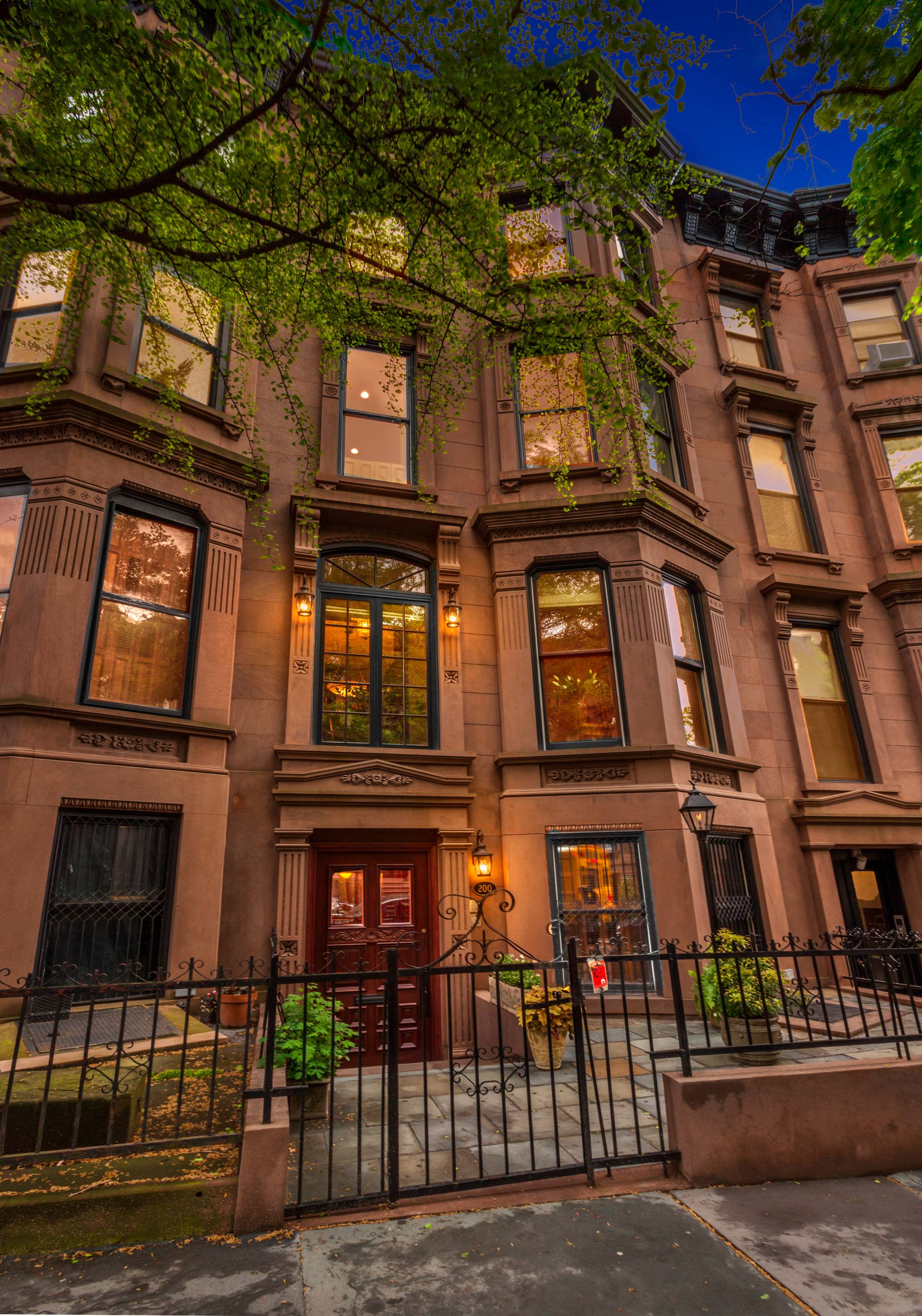 This exquisite 20' x 50' brownstone is located on one of Park Slope's prime blocks built in 1884 and just moments from Prospect Park and Grand Army Plaza with its ...