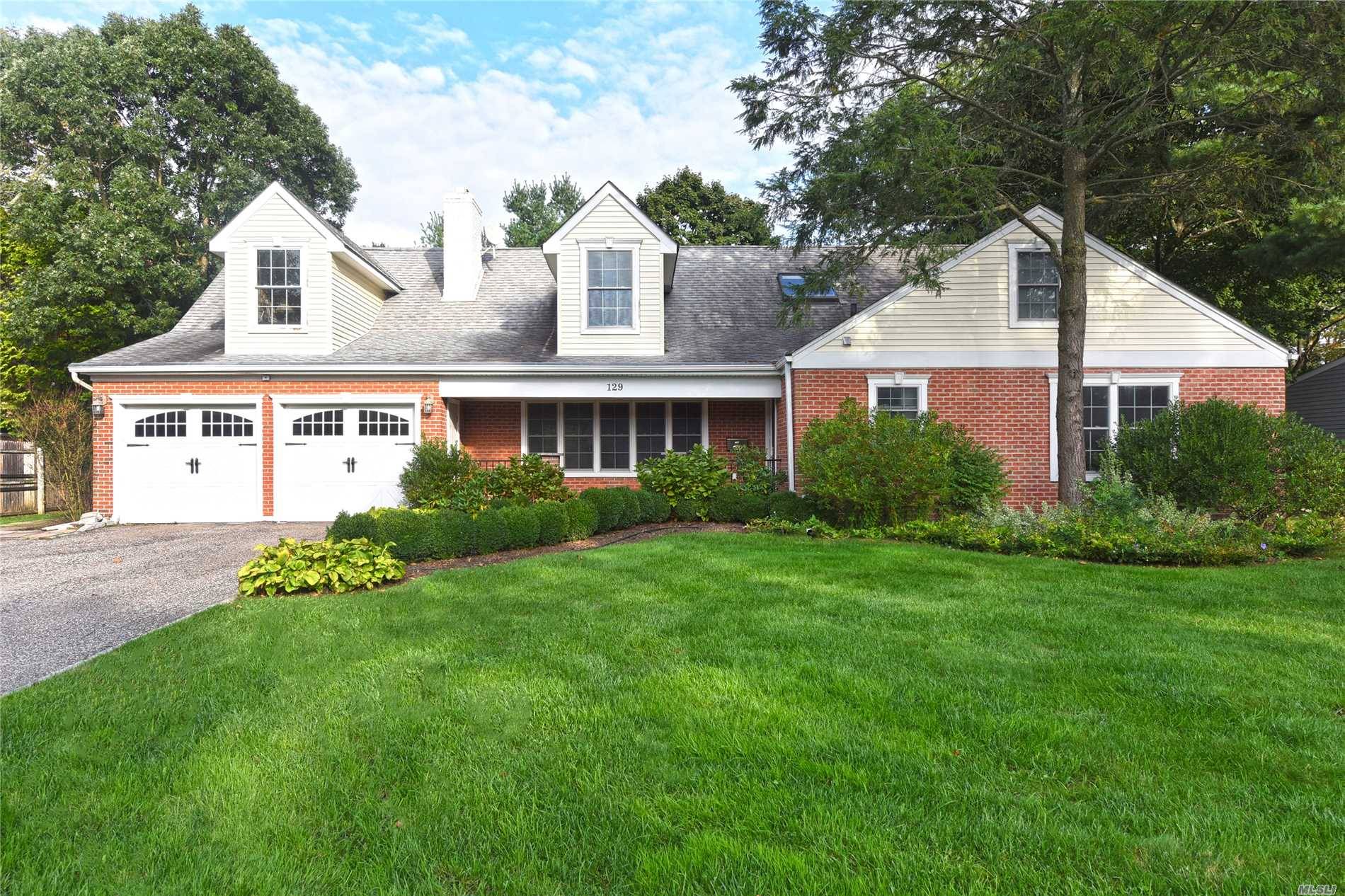 Exquisite Colonial In East Hills Fully Renovated In 2009 W 2 Car Garage.