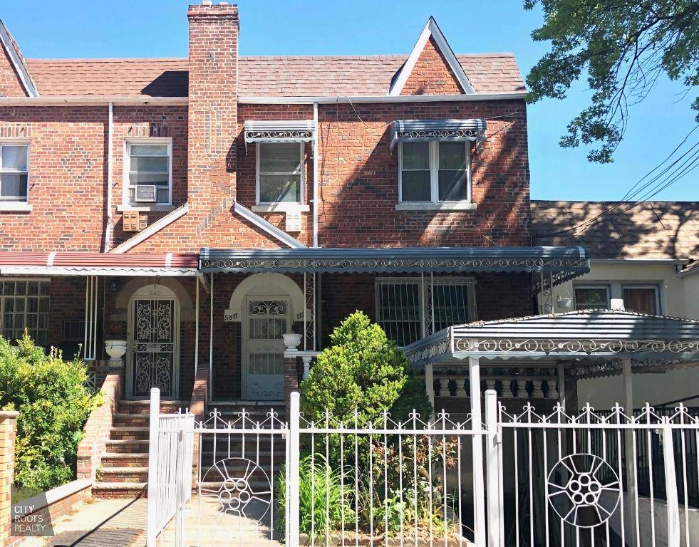 This three bed, two and a half bath home is located in the Remsen Village section of East Flatbush.