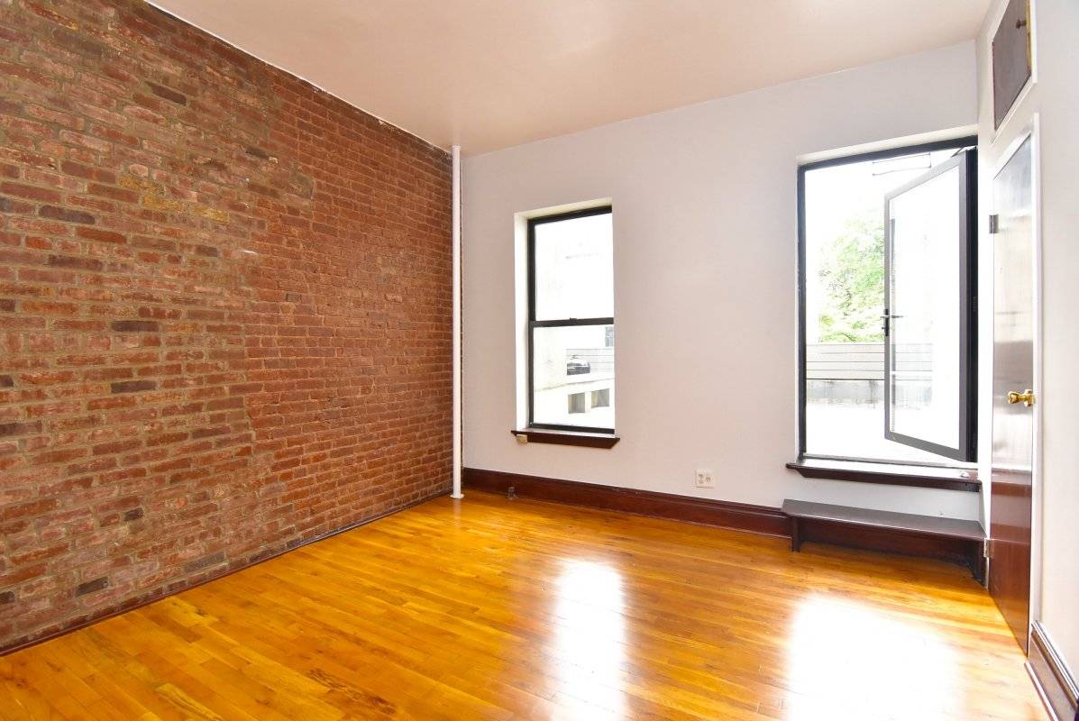QUEEN SIZED 2BR STAINLESS STEEL TONS OF CLOSETS AND STORAGE WITH CUSTOM BUILT INS ROOF DECK PRIVATE BACK PATIO LAUNDRY CLOSE TO WHOLE FOODS, MARCUS GARVEY PARK, AND EXPRESS TRAINS ...