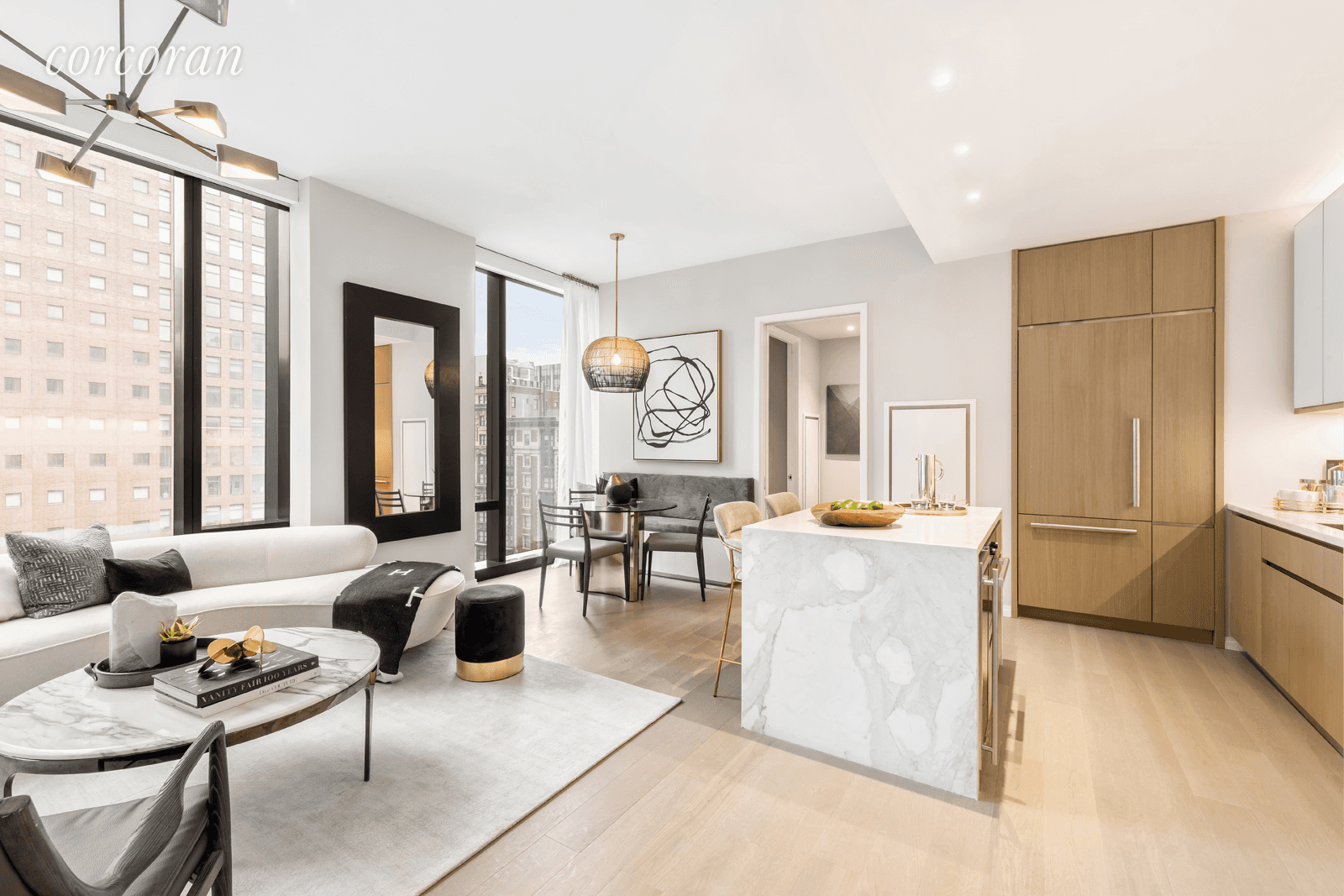 Immediate Occupancy ! Designed by internationally acclaimed architect Rafael Vinoly with luxuriously appointed interiors by Jeffrey Beers International, Residence 17C is an 828 SF 77 SM corner south east facing ...