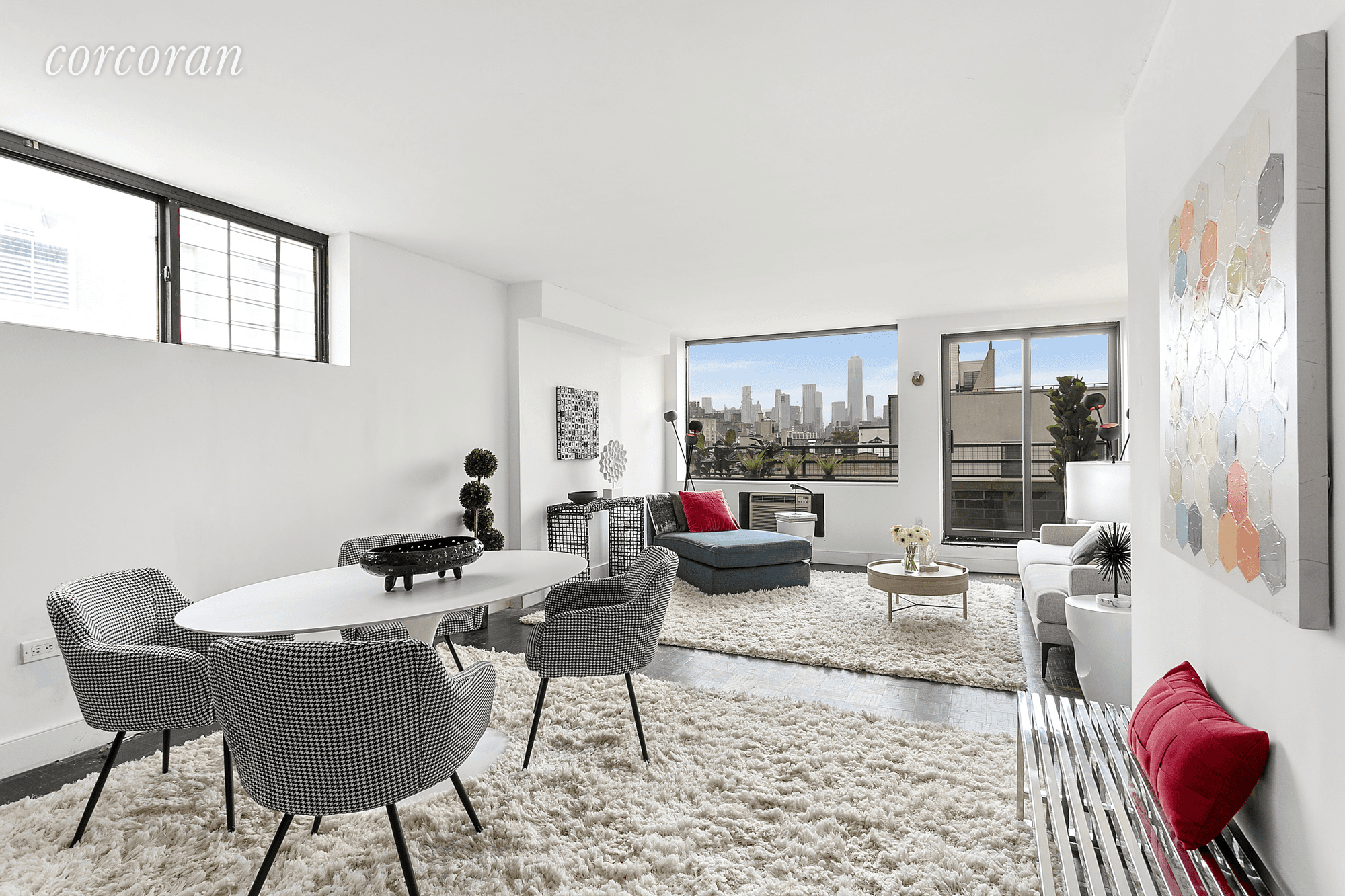 From your first step inside 222 West 14th Street 7B, youll be stunned by the views.