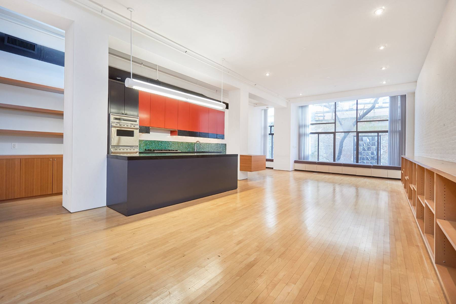 Huge Duplex SoHo loft with private OUTDOOR space brings a serene twist to a lively cosmopolitan neighborhood.