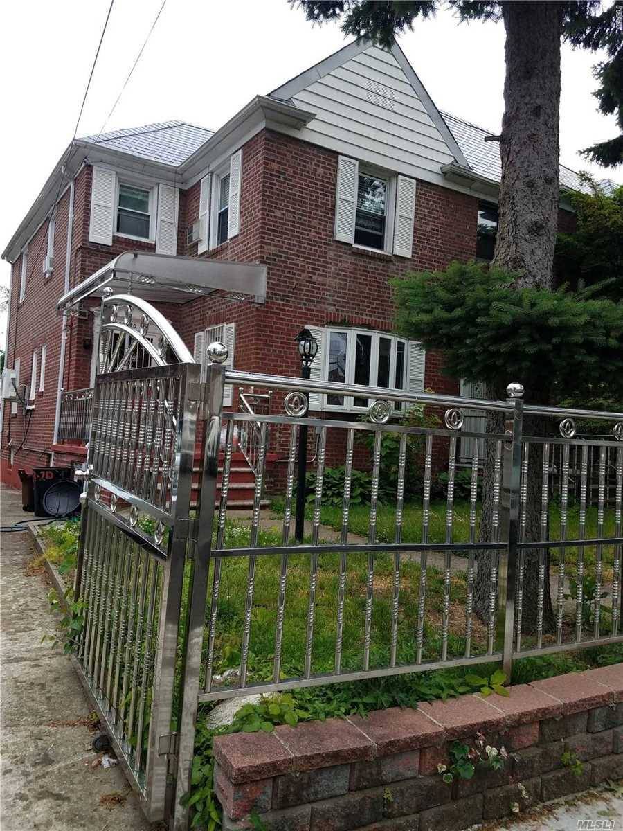 Elegant, Brick move in condition, Semi detached, 36x96 lot, close Subway E F train, close to all shopping and business center, R 6 zoning ; lot of potentials to make ...