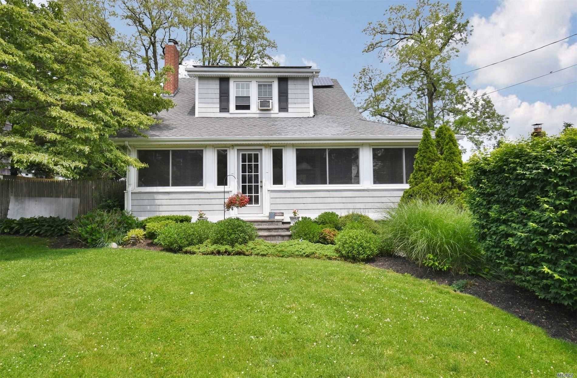 Charming 1925 Sweet Colonial with Enclosed Front Heated Porch, LR with Fpl, FDR, Kitchen with Breakfast Nook, Large Pantry, 3 BRs, 2 Full Baths 1 Full On each Floor, Full ...