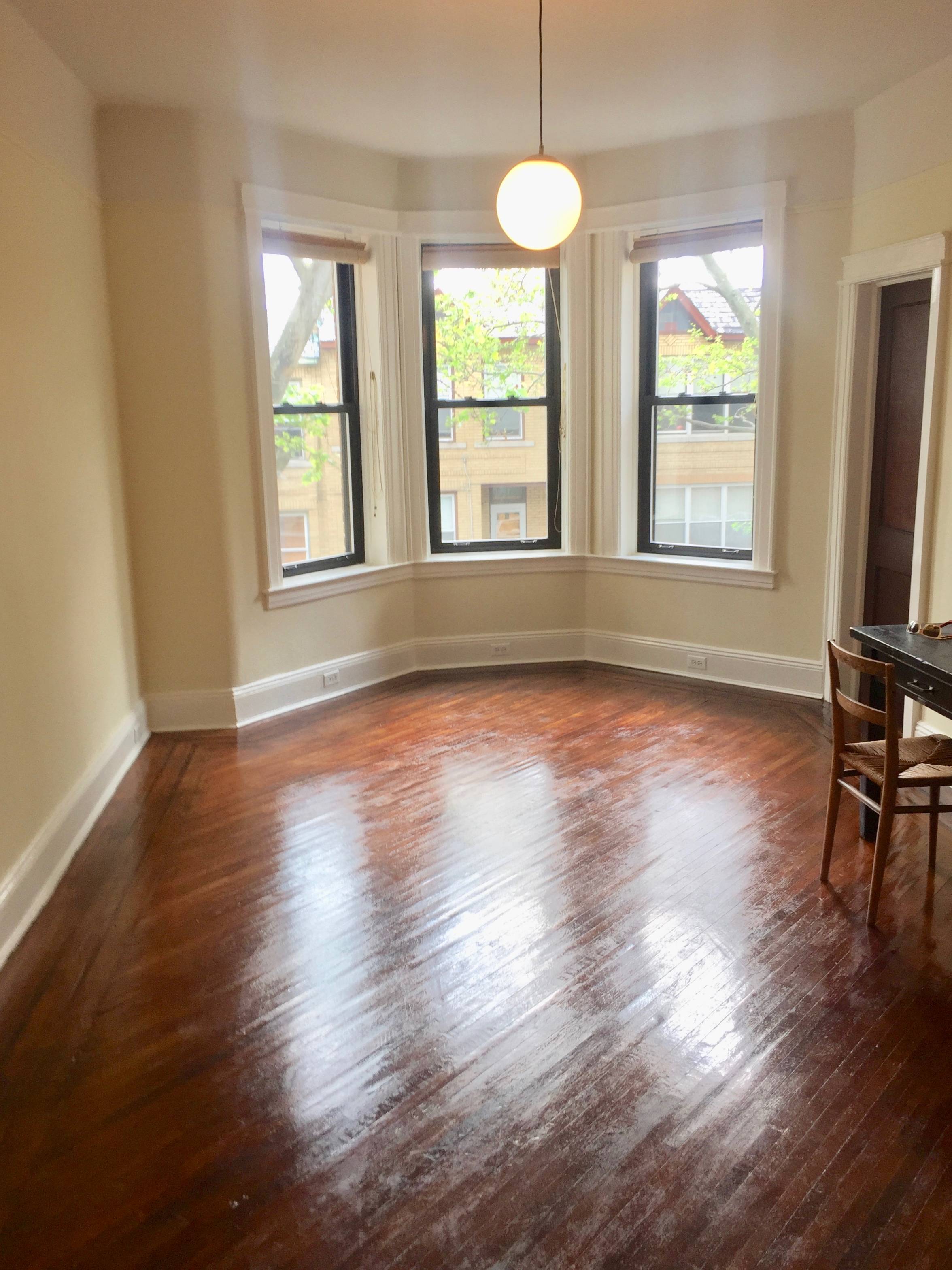 Tastefully renovated full floor apartment available in a two unit turn of the century townhome.