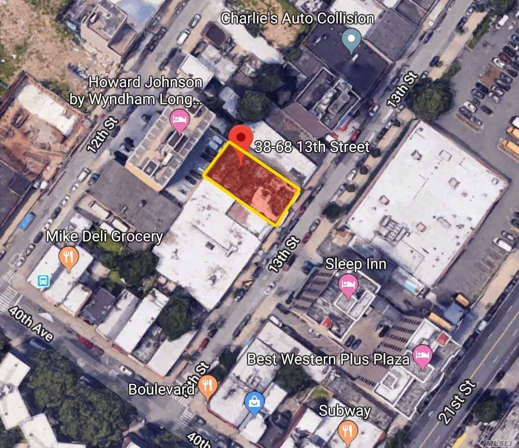 Prime commercial development site in the most upcoming area of Long Island City.