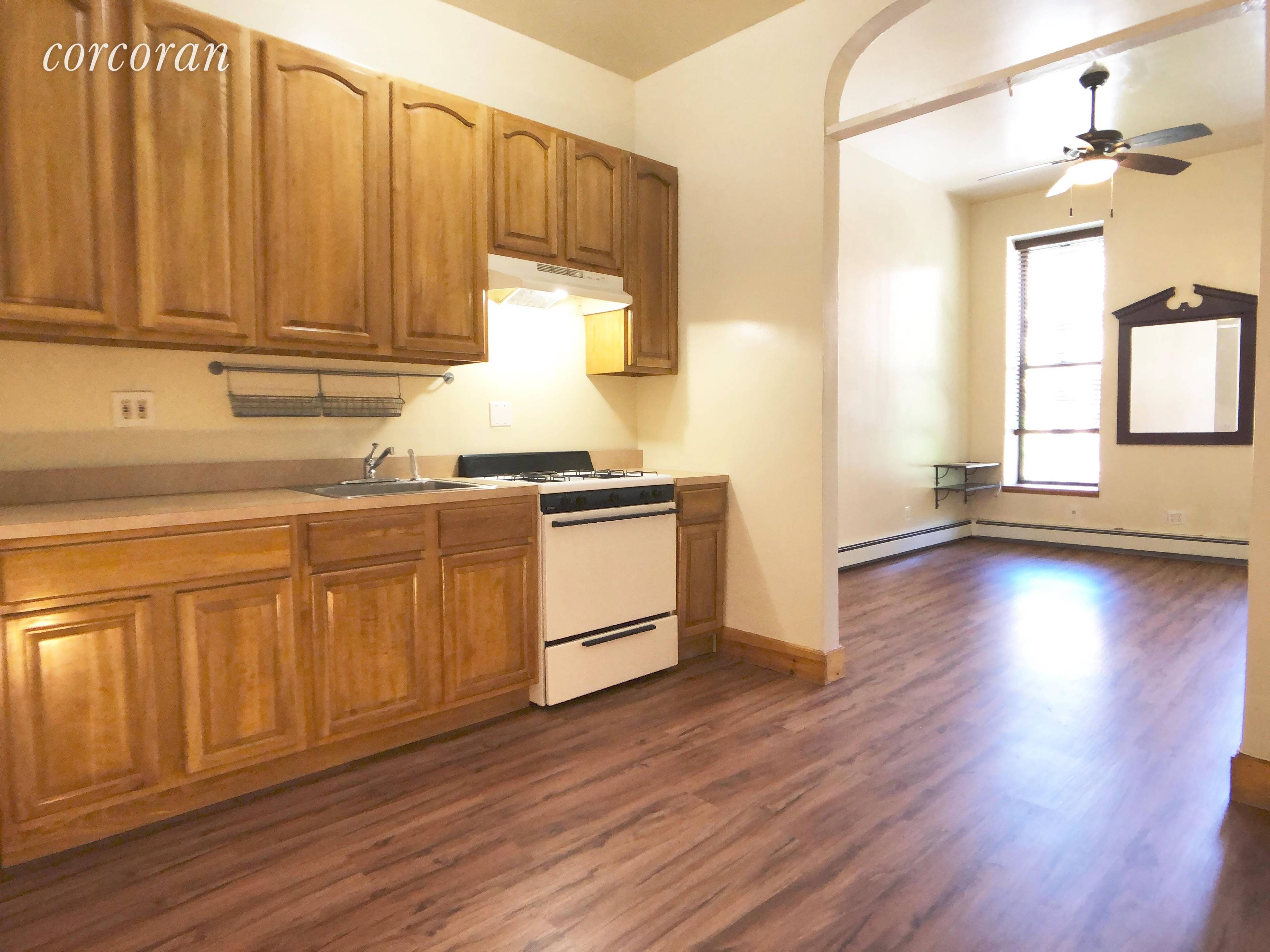 Get ready to move right into this immaculate parlour level two bedroom brownstone floor through !