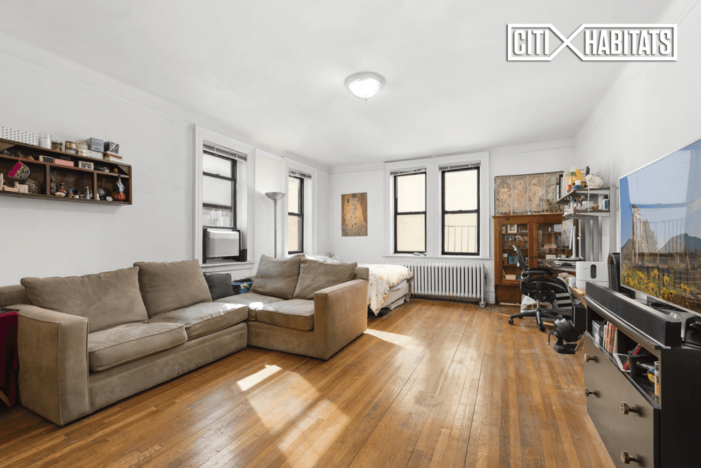 MASSIVE ALCOVE STUDIO. This apartment is a uniquely large and spacious loft like studio with a sleeping dining home office alcove area located on 57th Street close to the corner ...