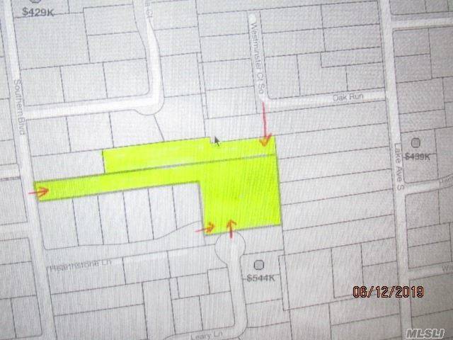 This property being sold with Mls 3137585 together it will have more than 4 acres of subdivideable Land With possible access from Hearthstone Lane, Leary Lane and Westminster court.