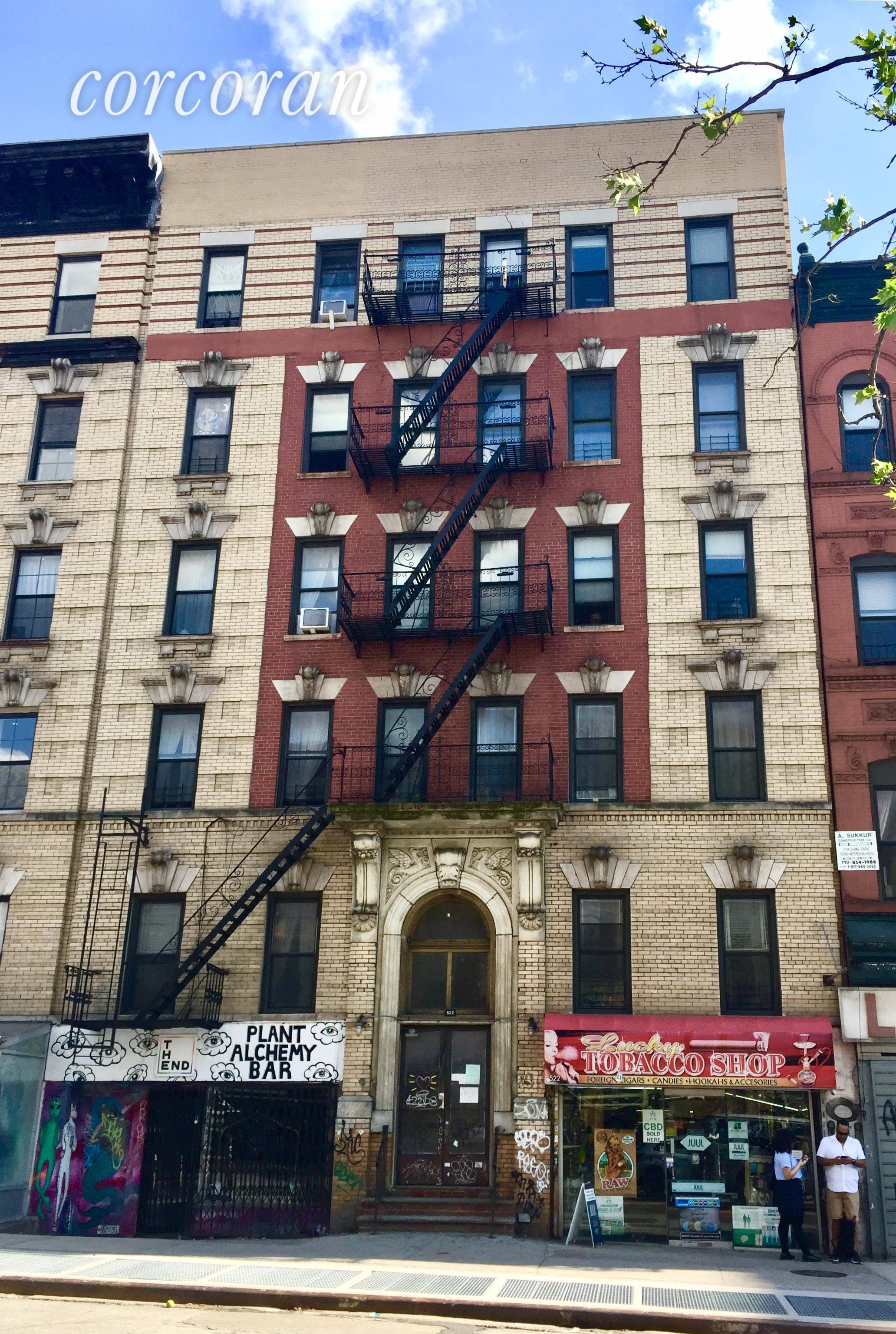Fantastic multifamily opportunity in heart of Williamsburg built in 1930, this 5 story, 20 unit brick building is on the market for the first time since 1975.