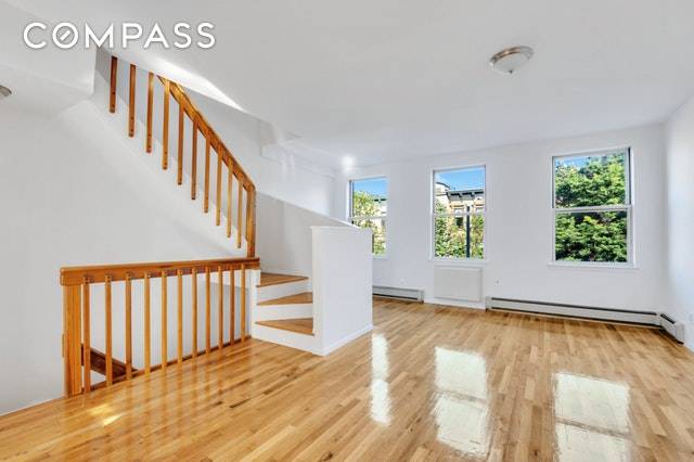 Welcome home to your two bedroom Upper duplex in the heart of Park Slope.